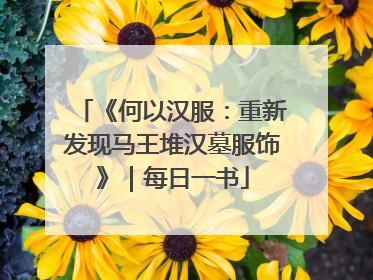 《何以汉服：重新发现马王堆汉墓服饰》｜每日一书