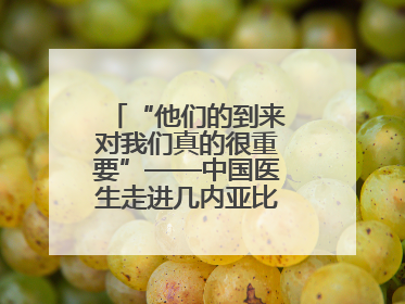 “他们的到来对我们真的很重要”——中国医生走进几内亚比绍校园义诊