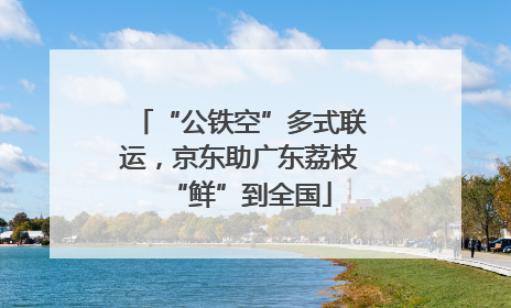 “公铁空”多式联运，京东助广东荔枝“鲜”到全国