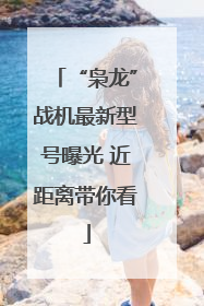 “枭龙”战机最新型号曝光 近距离带你看