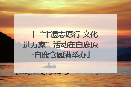 “非遗志愿行 文化进万家”活动在白鹿原·白鹿仓圆满举办