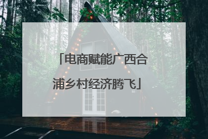 电商赋能广西合浦乡村经济腾飞