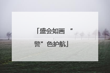 盛会如画 “警”色护航