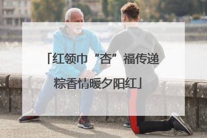 红领巾“杏”福传递 粽香情暖夕阳红