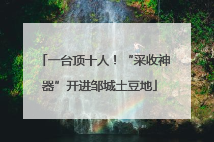 一台顶十人！“采收神器”开进邹城土豆地