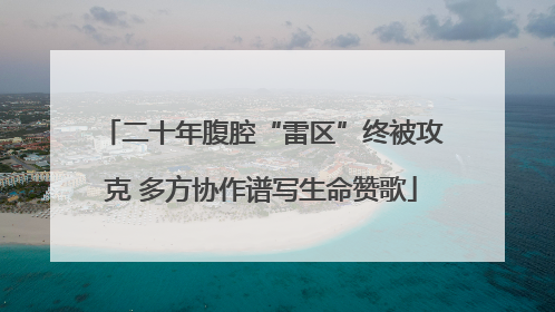 二十年腹腔“雷区”终被攻克 多方协作谱写生命赞歌