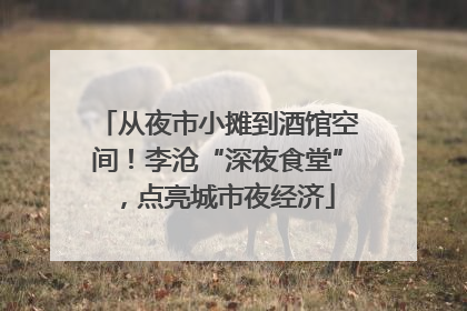 从夜市小摊到酒馆空间！李沧“深夜食堂”，点亮城市夜经济
