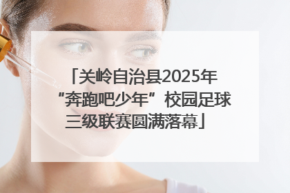关岭自治县2025年“奔跑吧少年”校园足球三级联赛圆满落幕
