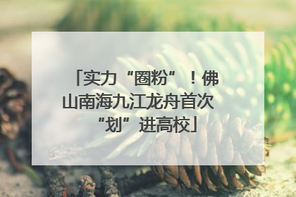 实力“圈粉”！佛山南海九江龙舟首次“划”进高校