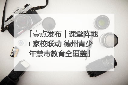 壹点发布｜课堂阵地+家校联动 德州青少年禁毒教育全覆盖