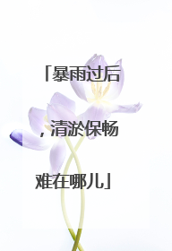 暴雨过后，清淤保畅难在哪儿