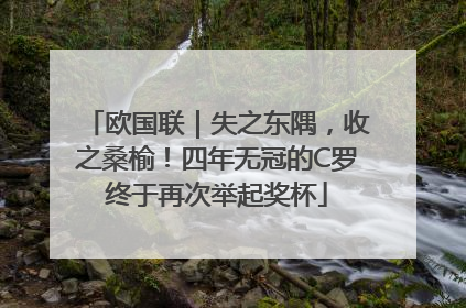 欧国联｜失之东隅，收之桑榆！四年无冠的C罗终于再次举起奖杯