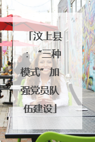 汶上县：“三种模式”加强党员队伍建设