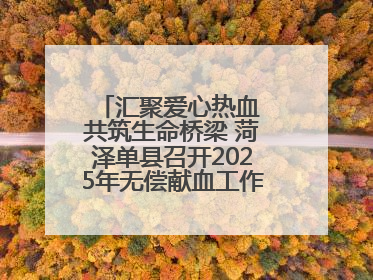 汇聚爱心热血 共筑生命桥梁 菏泽单县召开2025年无偿献血工作启动仪式