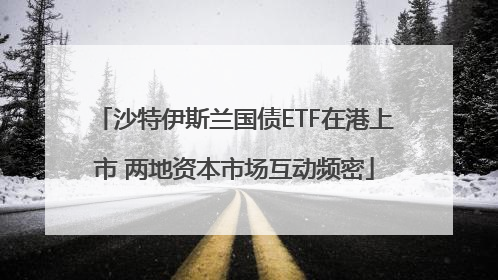 沙特伊斯兰国债ETF在港上市 两地资本市场互动频密