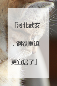 河北武安：钢铁重镇更宜居了