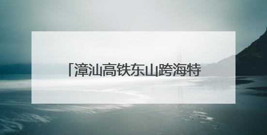 漳汕高铁东山跨海特大桥栈桥顺利合龙