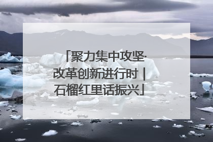 聚力集中攻坚·改革创新进行时｜石榴红里话振兴