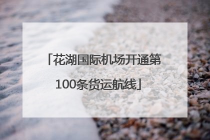 花湖国际机场开通第100条货运航线
