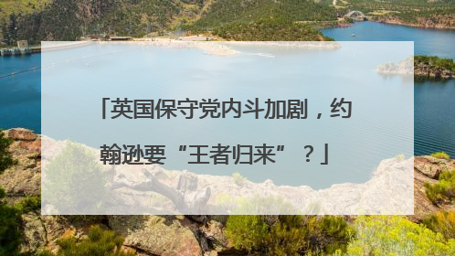 英国保守党内斗加剧，约翰逊要“王者归来”？