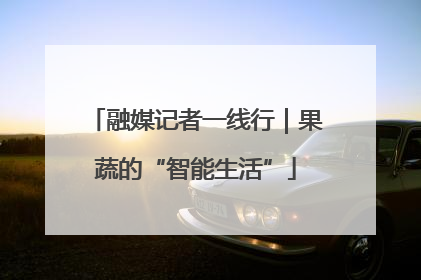 融媒记者一线行｜果蔬的“智能生活”