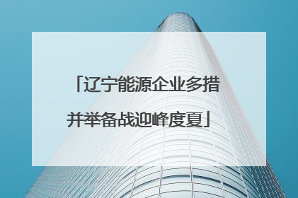 辽宁能源企业多措并举备战迎峰度夏