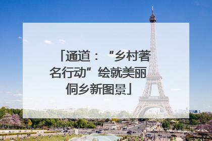 通道：“乡村著名行动”绘就美丽侗乡新图景