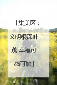 集美区：文明根深叶茂 幸福可感可触