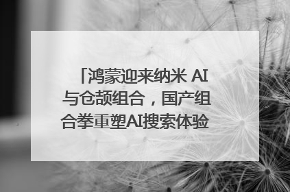 鸿蒙迎来纳米 AI 与仓颉组合，国产组合拳重塑AI搜索体验｜新经济观察