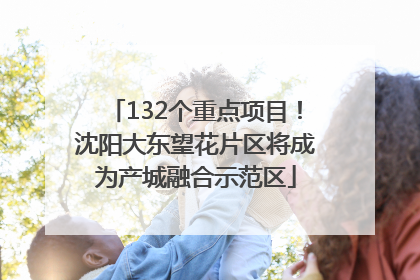 132个重点项目！沈阳大东望花片区将成为产城融合示范区