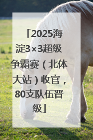 2025海淀3×3超级争霸赛（北体大站）收官，80支队伍晋级