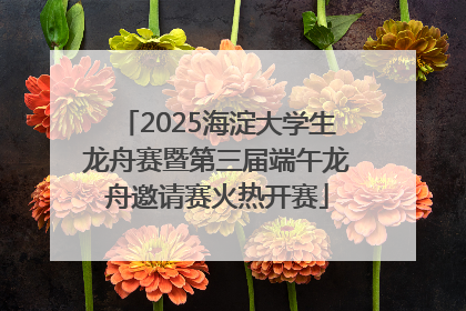 2025海淀大学生龙舟赛暨第三届端午龙舟邀请赛火热开赛