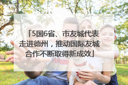 5国6省、市友城代表走进德州，推动国际友城合作不断取得新成效